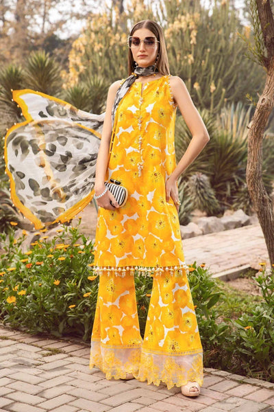 Maria B | M Prints Spring 24 | MPT-2112-B -  Maria B Luxury - Original Designer Dress - House of Maryam
