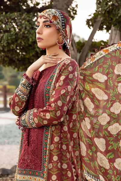Maria B | M Prints Spring 24 | MPT-2114-B -  Maria B Luxury - Original Designer Dress - House of Maryam