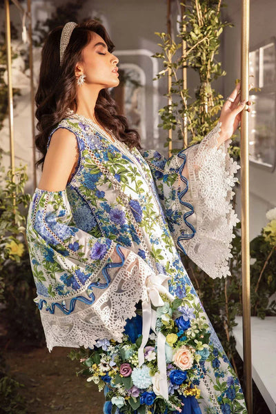 Maria B | M Prints Spring 24 | MPT-2102-B -  Maria B Luxury - Original Designer Dress - House of Maryam