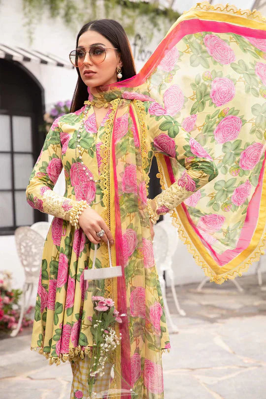 Maria B | M Prints Spring 24 | MPT-2103-A by Designer Maria B - House of Maryam - Pakistani Designer Ethnic Wear in {{ shop.shopifyCountryName }}