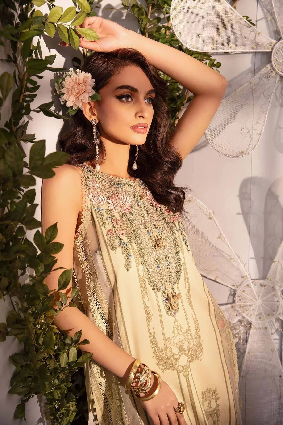 Maria B | M Prints Spring 24 | MPT-2104-A -  Maria B Luxury - Original Designer Dress - House of Maryam