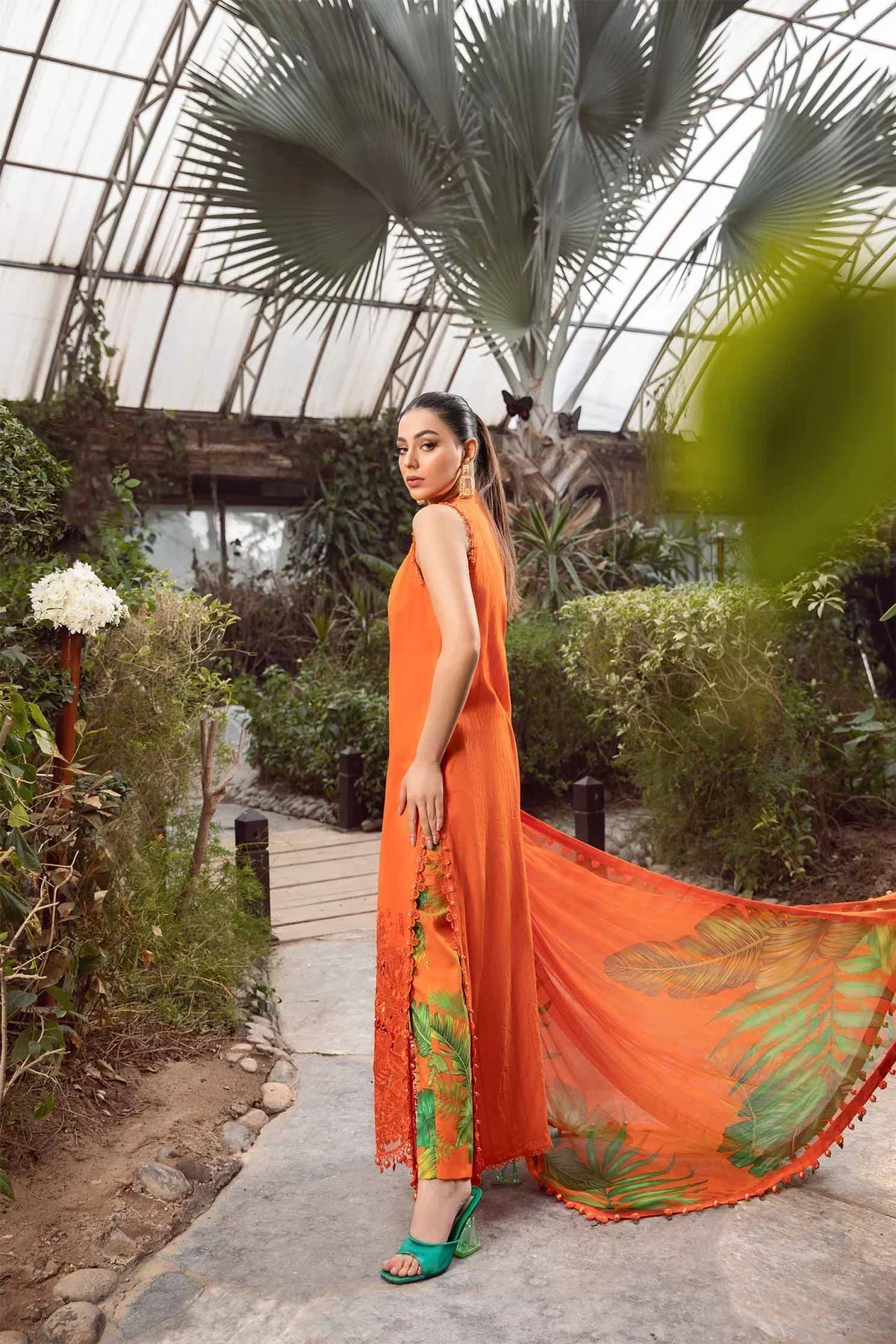 Maria B | M Prints Spring 24 | MPT-2101-A -  Maria B Luxury - Original Designer Dress - House of Maryam