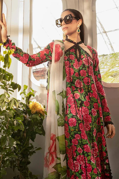Maria B | M Prints Spring 24 | MPT-2106-B -  Maria B Luxury - Original Designer Dress - House of Maryam