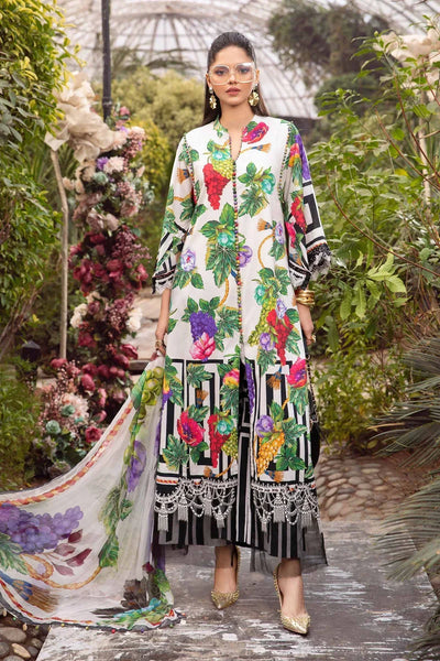Maria B | M Prints Spring 24 | MPT-2108-A -  Maria B Luxury - Original Designer Dress - House of Maryam