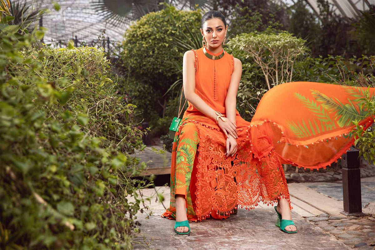 Maria B | M Prints Spring 24 | MPT-2101-A -  Maria B Luxury - Original Designer Dress - House of Maryam