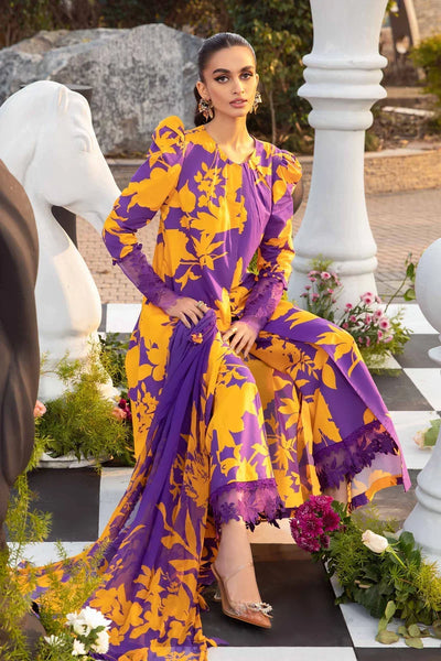 Maria B | M Prints Spring 24 | MPT-2111-A -  Maria B Luxury - Original Designer Dress - House of Maryam