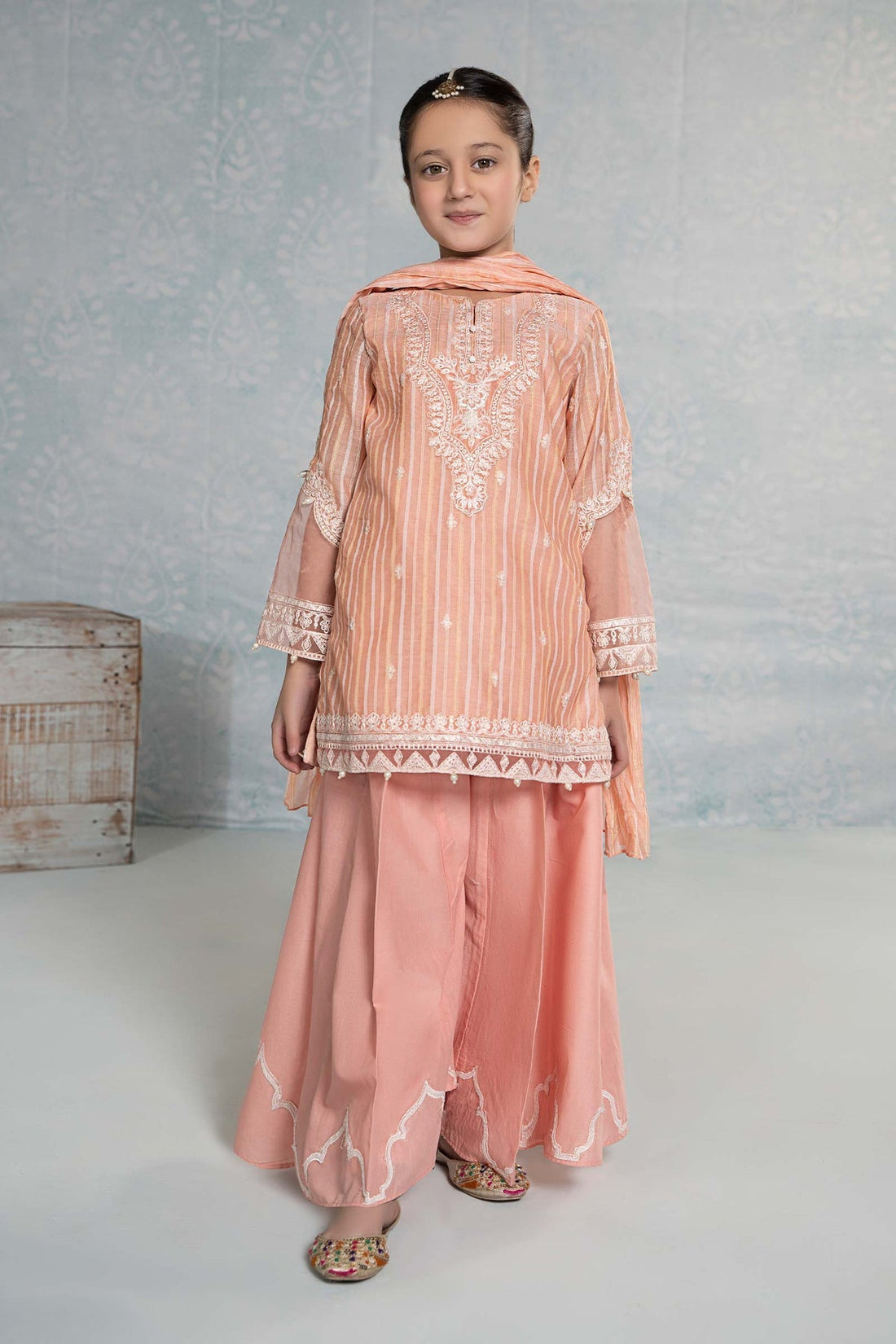 Maria B | Girls Eid Collection | MKD-EF24-27 by Designer Maria B - House of Maryam - Pakistani Designer Ethnic Wear in {{ shop.shopifyCountryName }}