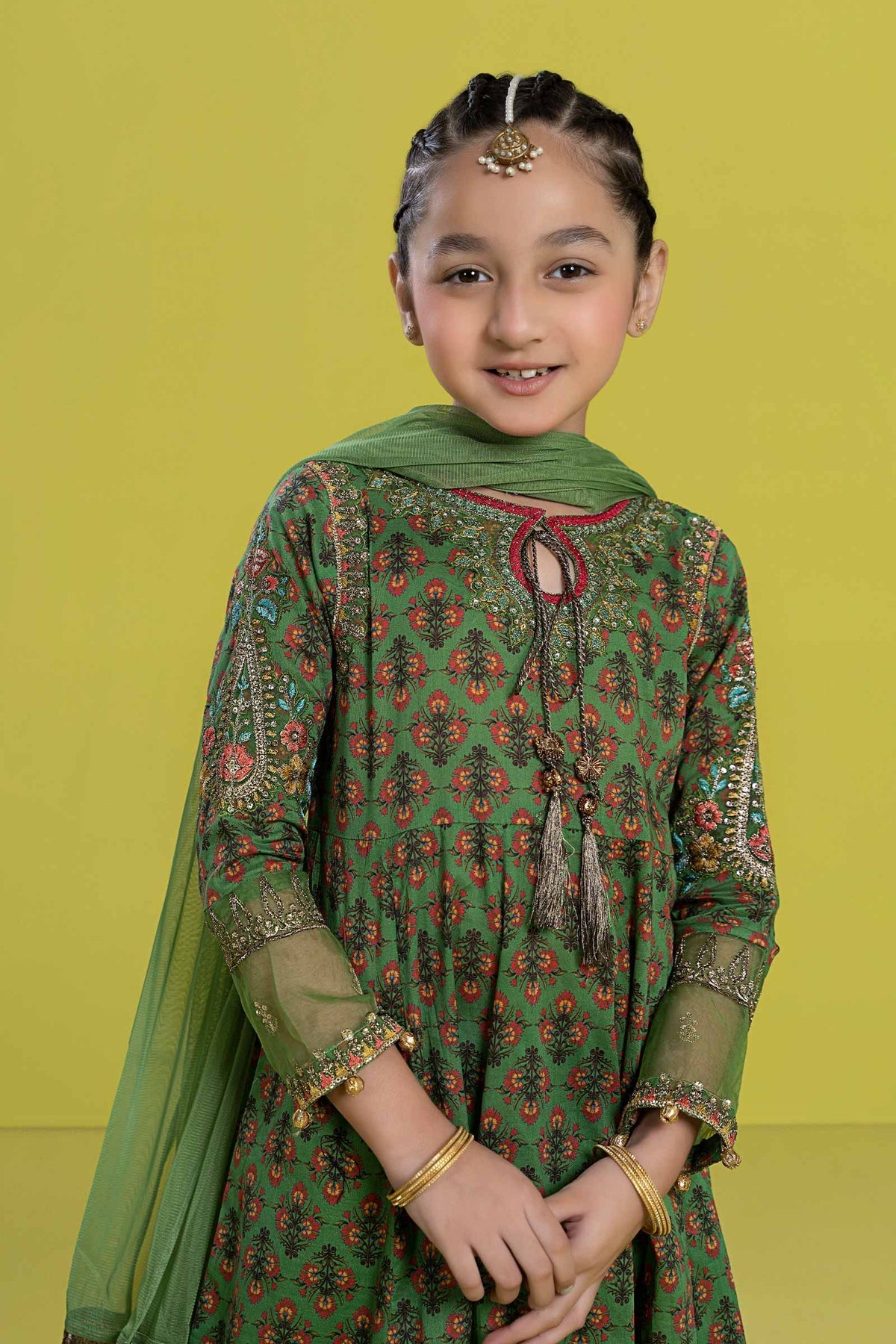 Maria B | Girls Eid Collection | MKD-EF24-36 by Designer Maria B - House of Maryam - Pakistani Designer Ethnic Wear in {{ shop.shopifyCountryName }}