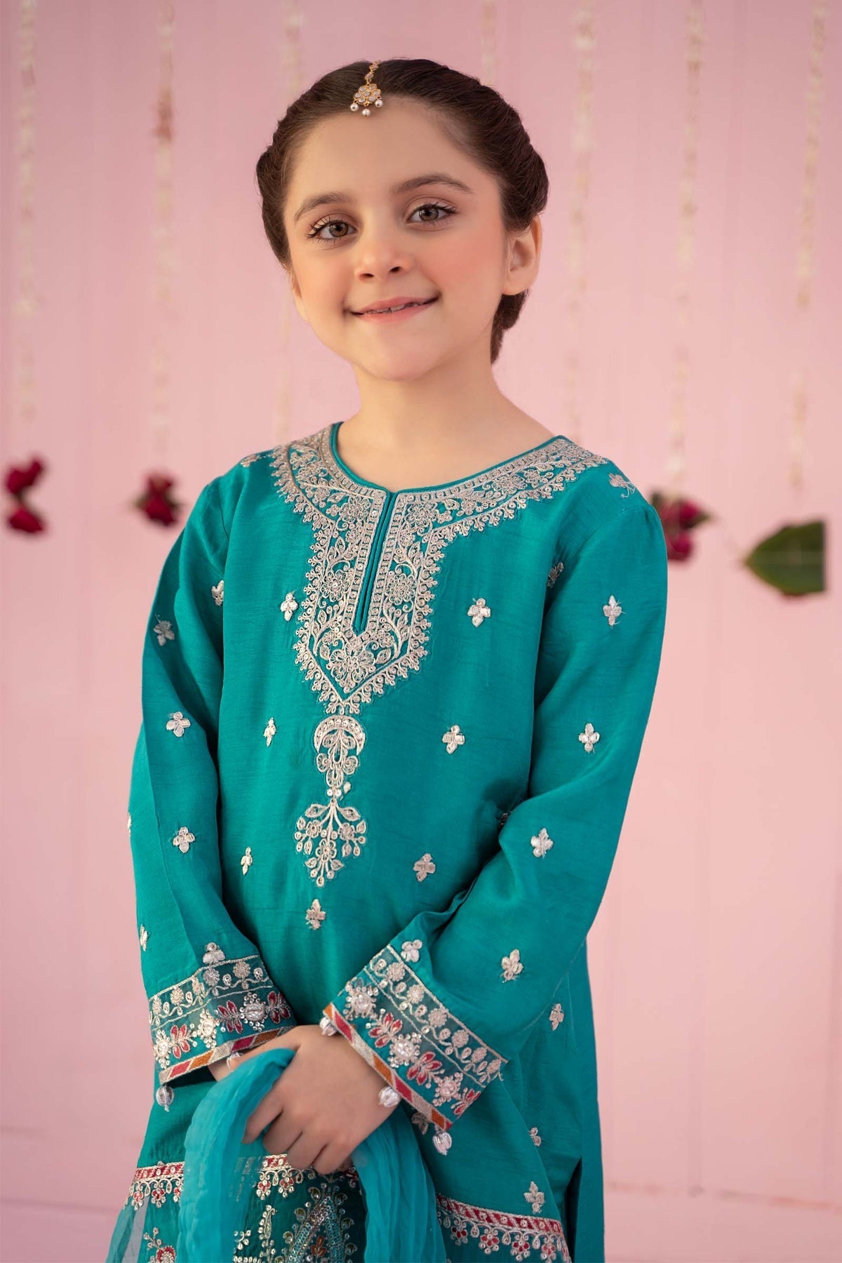 Maria B | Girls Eid Collection | MKS-EF24-09 by Designer Maria B - House of Maryam - Pakistani Designer Ethnic Wear in {{ shop.shopifyCountryName }}