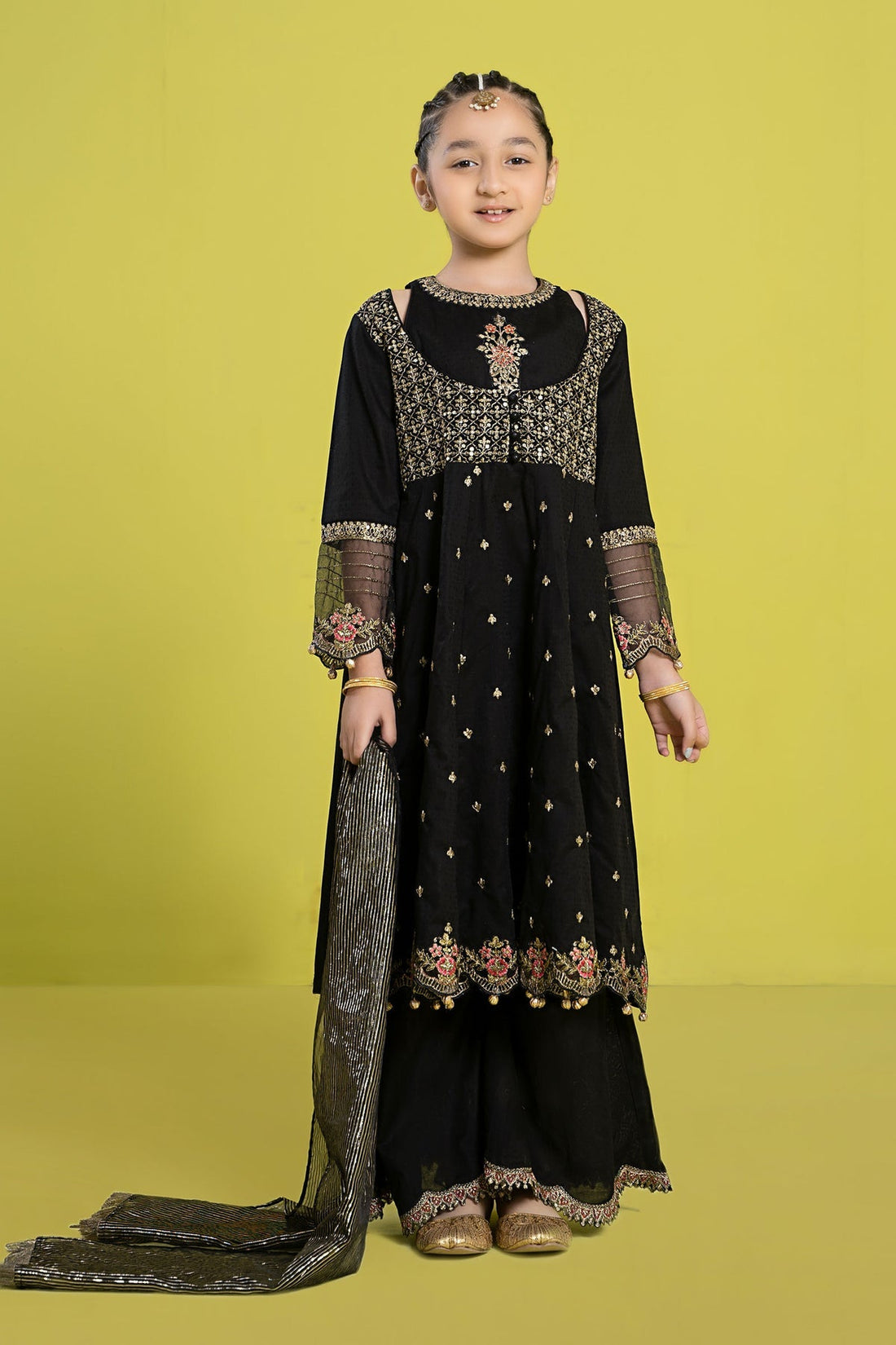 Maria B | Girls Eid Collection | MKS-EF24-21 by Designer Maria B - House of Maryam - Pakistani Designer Ethnic Wear in {{ shop.shopifyCountryName }}