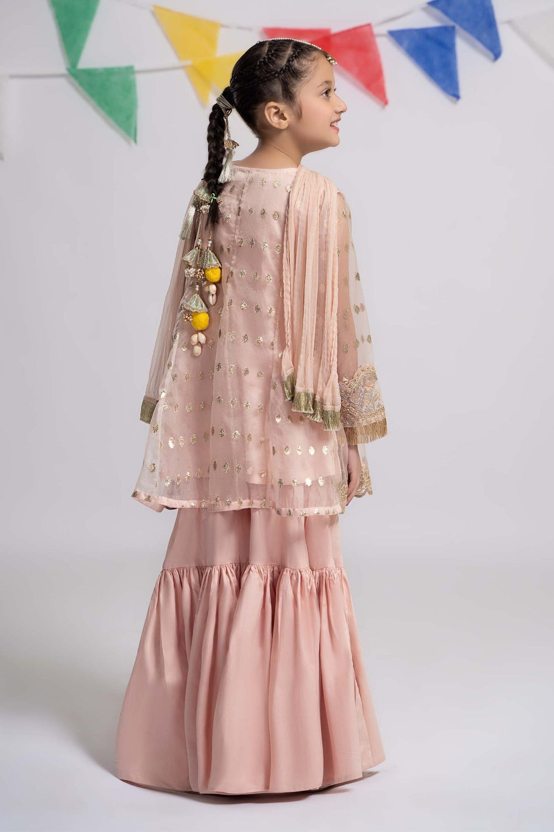 Maria B | Girls Eid Collection | MKS-EF24-18 by Designer Maria B - House of Maryam - Pakistani Designer Ethnic Wear in {{ shop.shopifyCountryName }}