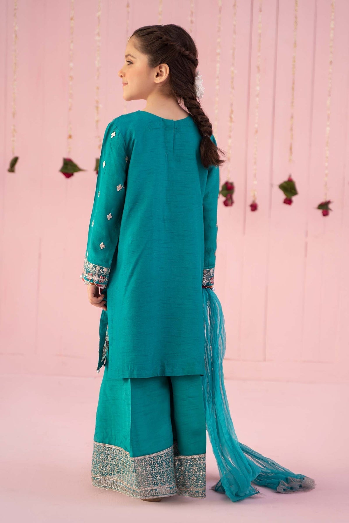 Maria B | Girls Eid Collection | MKS-EF24-09 by Designer Maria B - House of Maryam - Pakistani Designer Ethnic Wear in {{ shop.shopifyCountryName }}