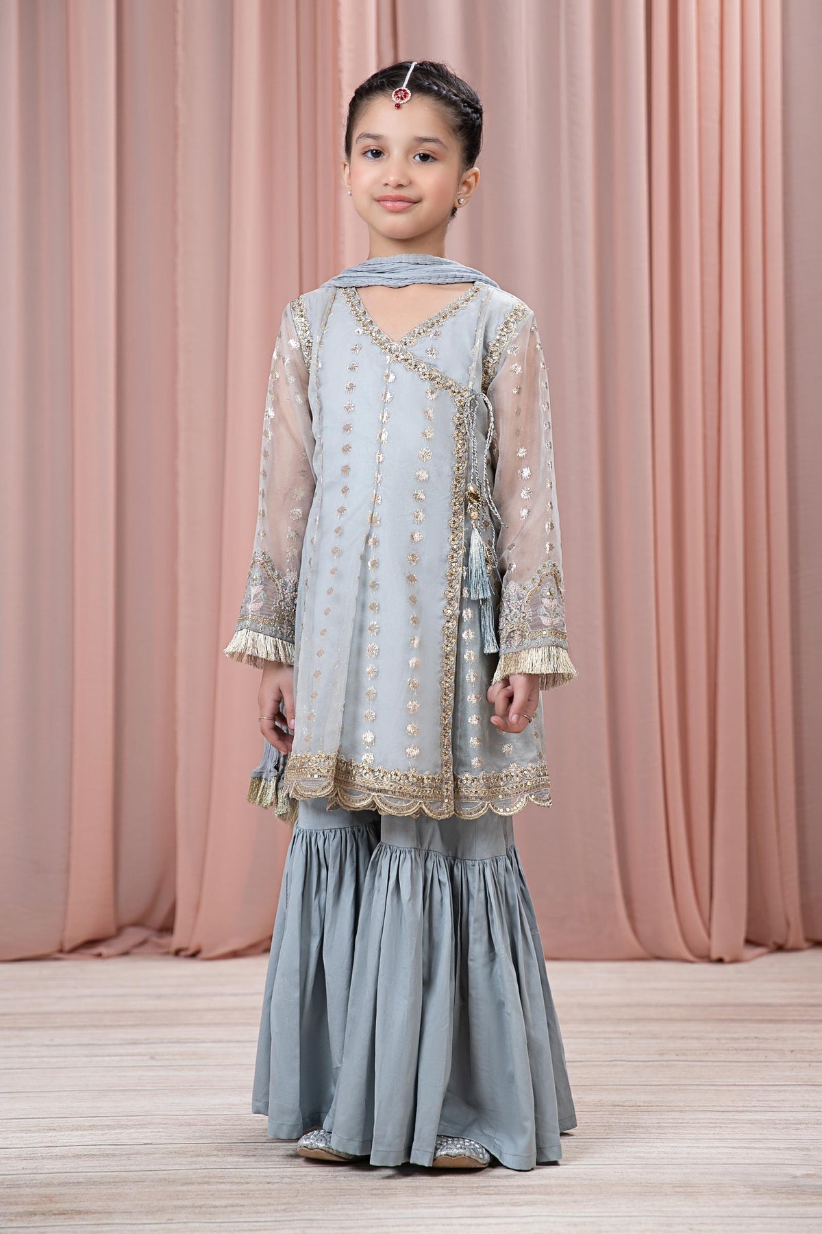 Maria B | Girls Eid Collection | MKS-EF24-18 by Designer Maria B - House of Maryam - Pakistani Designer Ethnic Wear in {{ shop.shopifyCountryName }}