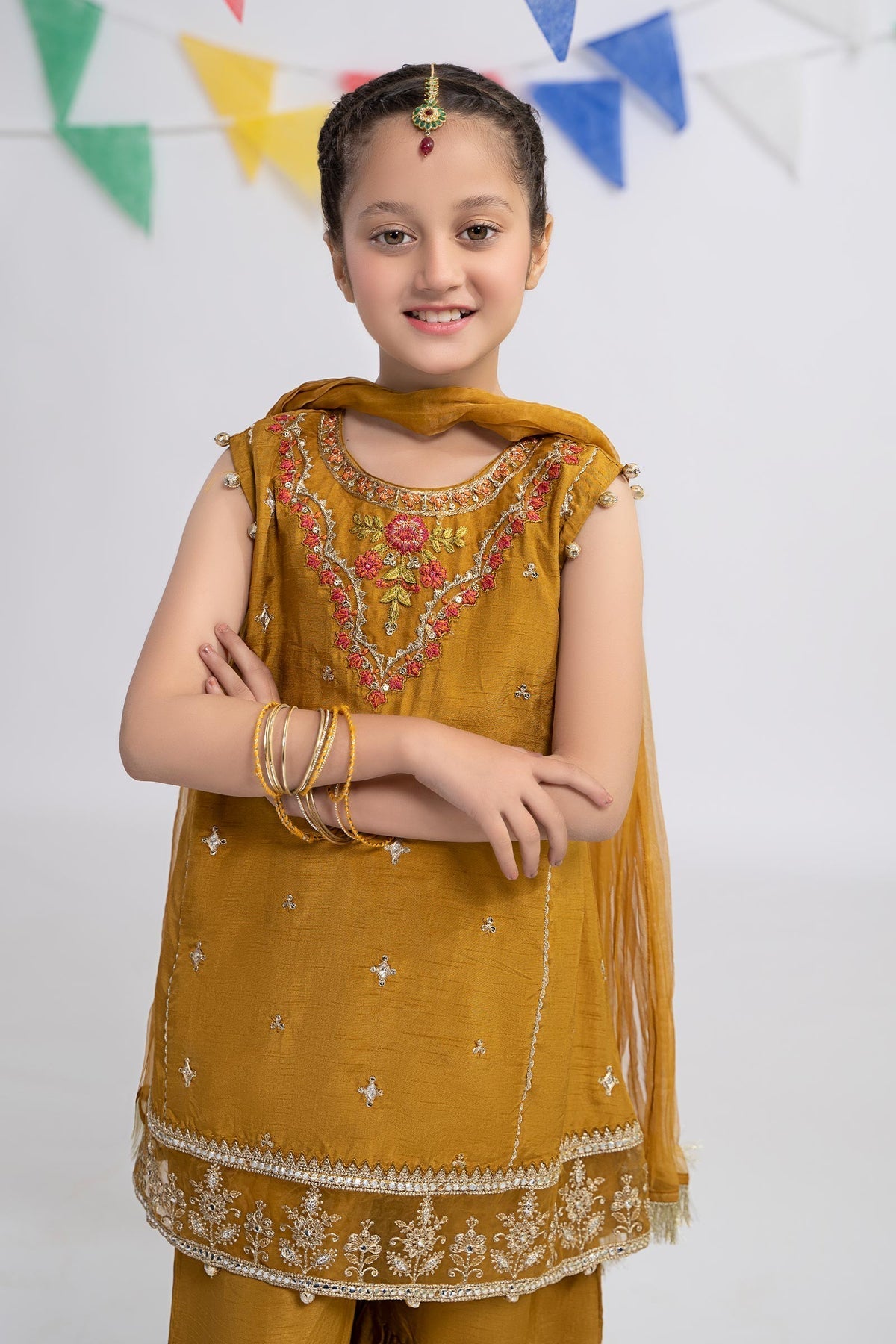 Maria B | Girls Eid Collection | MKS-EF24-22 by Designer Maria B - House of Maryam - Pakistani Designer Ethnic Wear in {{ shop.shopifyCountryName }}