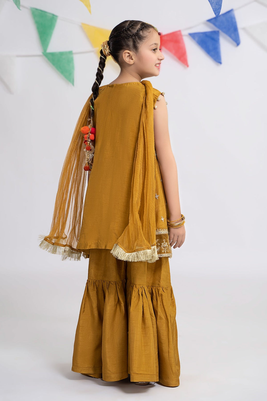 Maria B | Girls Eid Collection | MKS-EF24-22 by Designer Maria B - House of Maryam - Pakistani Designer Ethnic Wear in {{ shop.shopifyCountryName }}