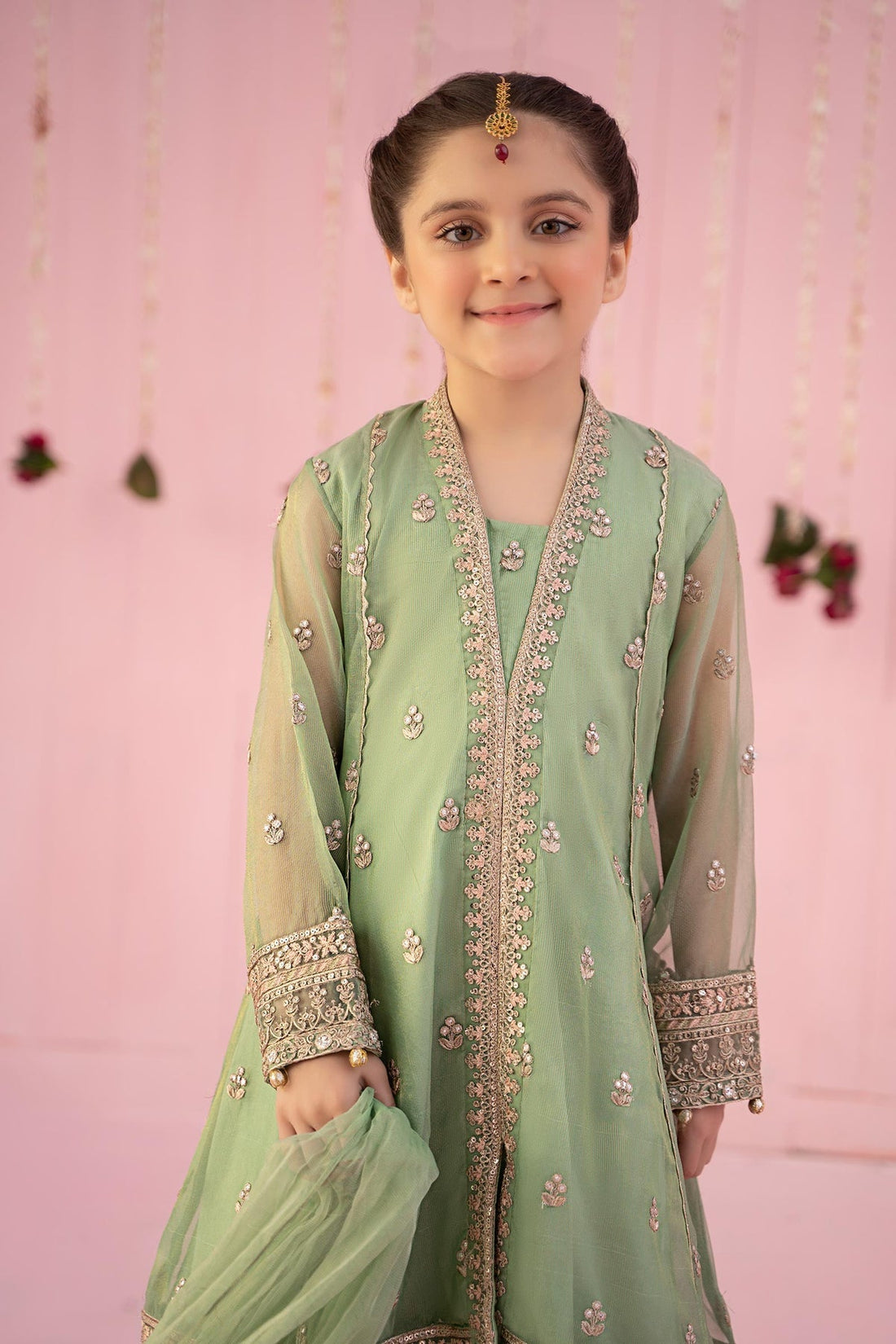 Maria B | Girls Eid Collection | MKS-EF24-36 by Designer Maria B - House of Maryam - Pakistani Designer Ethnic Wear in {{ shop.shopifyCountryName }}