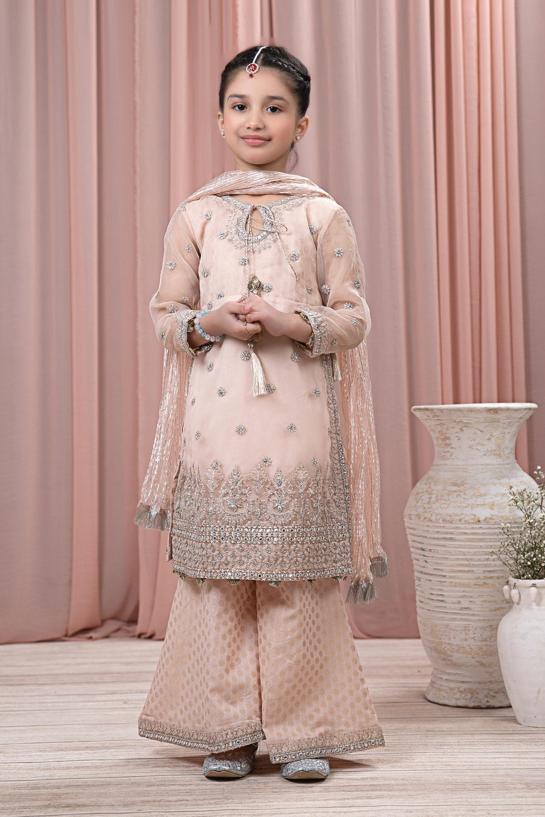 Maria B | Girls Eid Collection | MKS-EF24-25 by Designer Maria B - House of Maryam - Pakistani Designer Ethnic Wear in {{ shop.shopifyCountryName }}