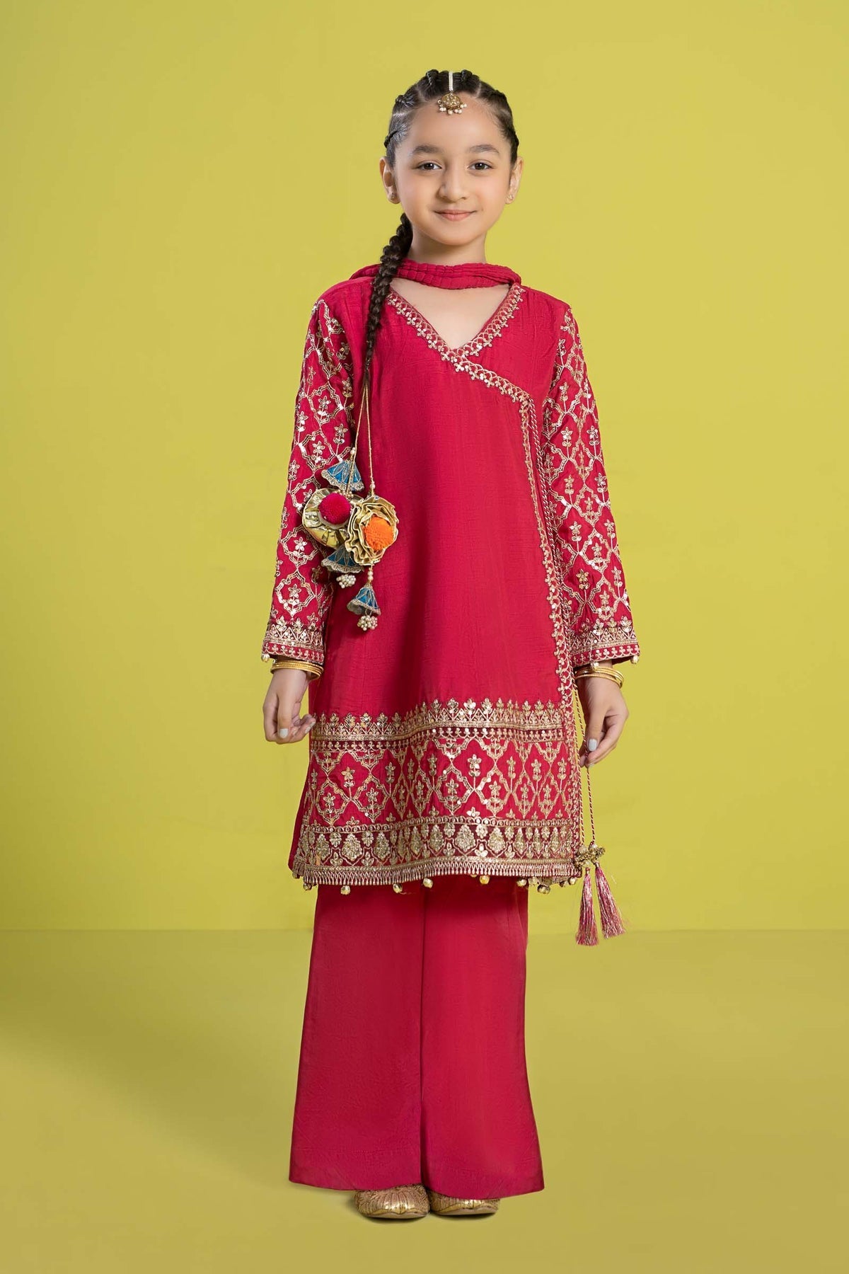 Maria B | Girls Eid Collection | MKS-EF24-31 by Designer Maria B - House of Maryam - Pakistani Designer Ethnic Wear in {{ shop.shopifyCountryName }}