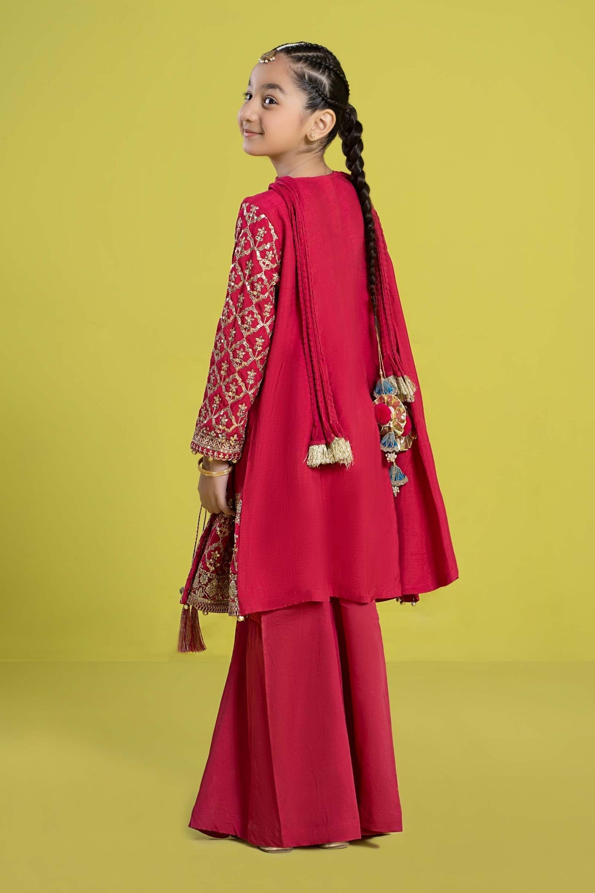 Maria B | Girls Eid Collection | MKS-EF24-31 by Designer Maria B - House of Maryam - Pakistani Designer Ethnic Wear in {{ shop.shopifyCountryName }}