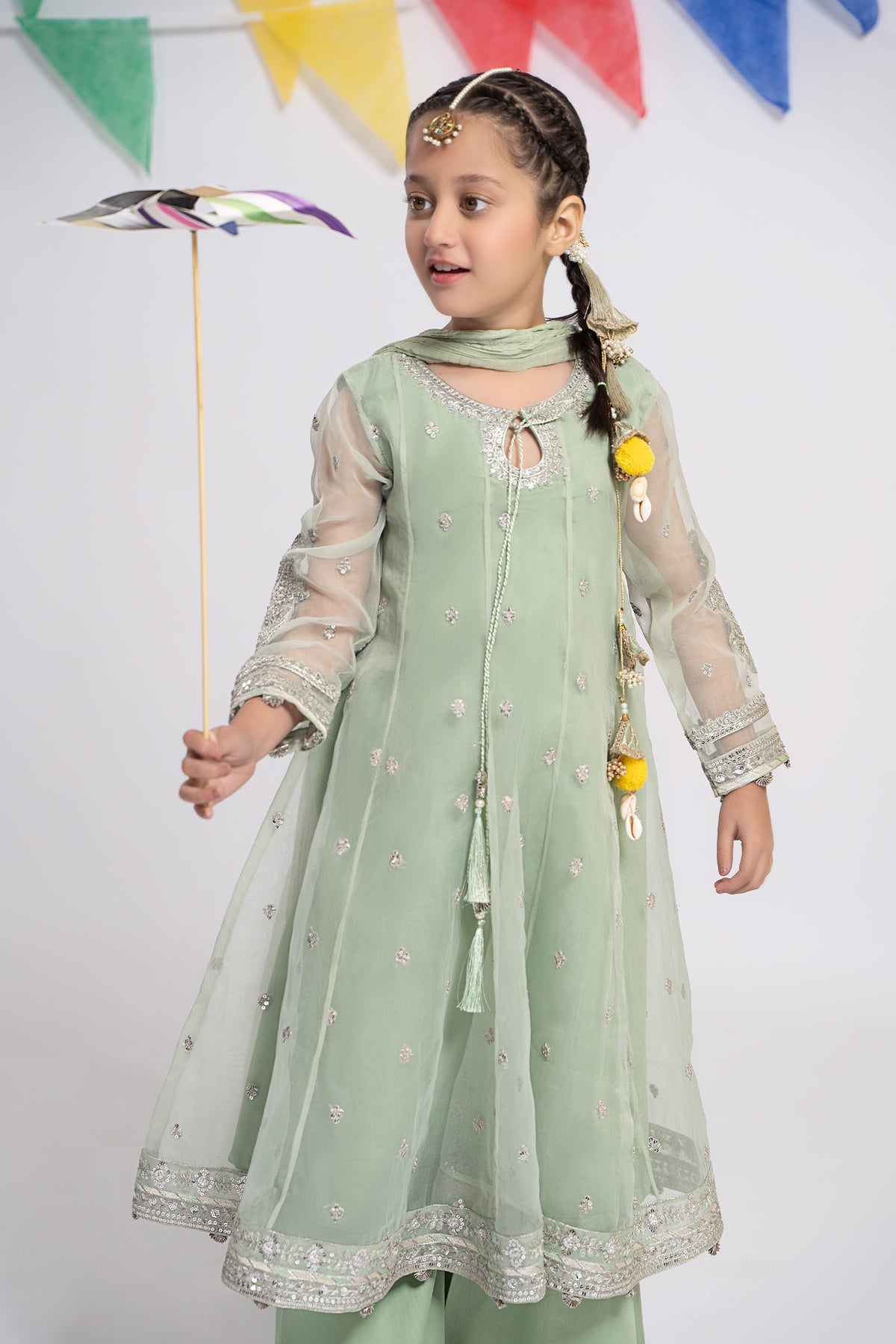 Maria B | Girls Eid Collection | MKS-EF24-15 by Designer Maria B - House of Maryam - Pakistani Designer Ethnic Wear in {{ shop.shopifyCountryName }}