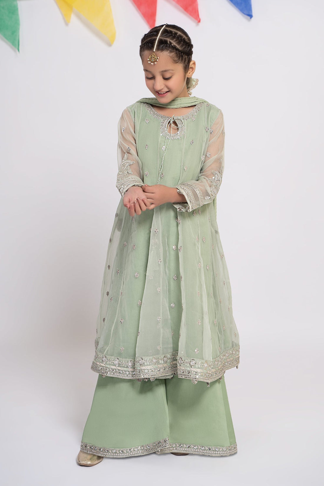 Maria B | Girls Eid Collection | MKS-EF24-15 by Designer Maria B - House of Maryam - Pakistani Designer Ethnic Wear in {{ shop.shopifyCountryName }}