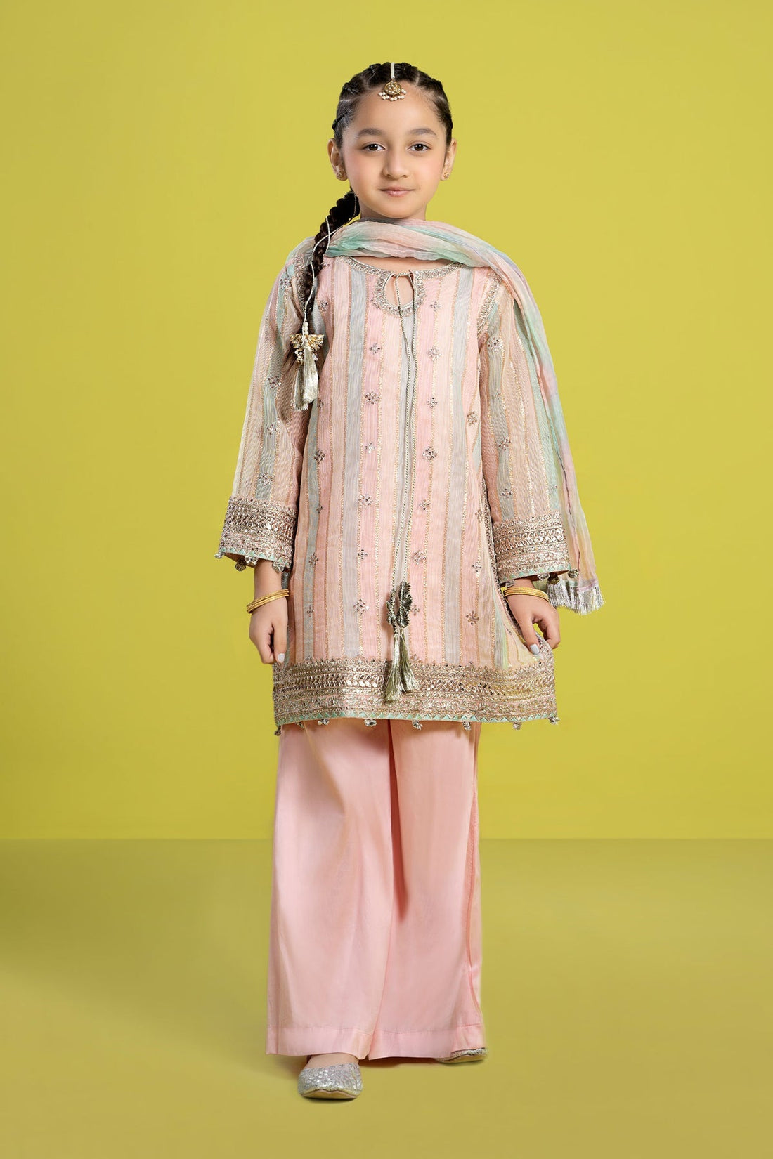 Maria B | Girls Eid Collection | MKS-EF24-32 by Designer Maria B - House of Maryam - Pakistani Designer Ethnic Wear in {{ shop.shopifyCountryName }}