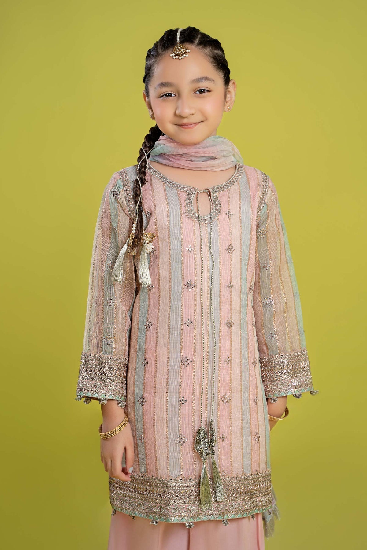 Maria B | Girls Eid Collection | MKS-EF24-32 by Designer Maria B - House of Maryam - Pakistani Designer Ethnic Wear in {{ shop.shopifyCountryName }}