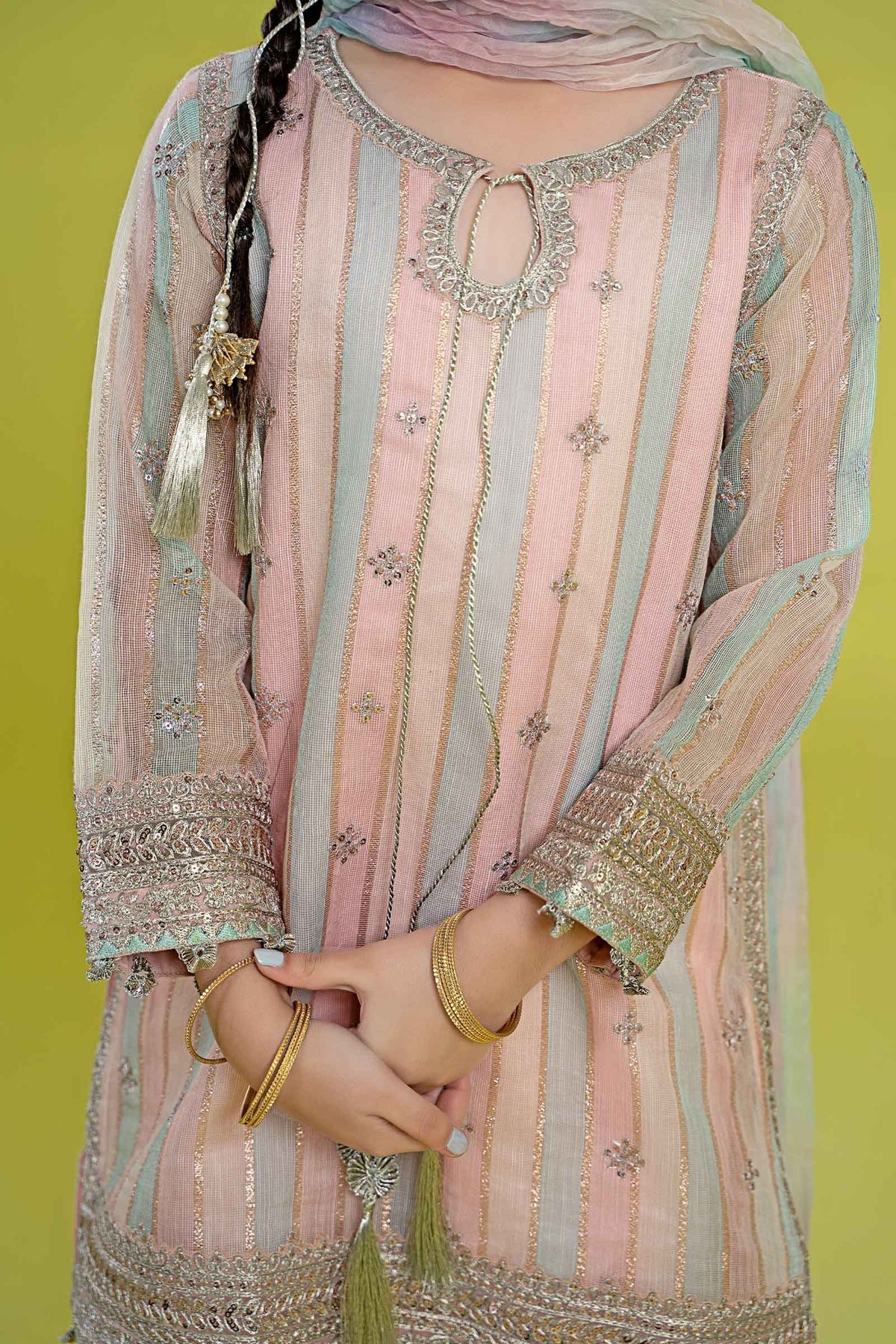 Maria B | Girls Eid Collection | MKS-EF24-32 by Designer Maria B - House of Maryam - Pakistani Designer Ethnic Wear in {{ shop.shopifyCountryName }}