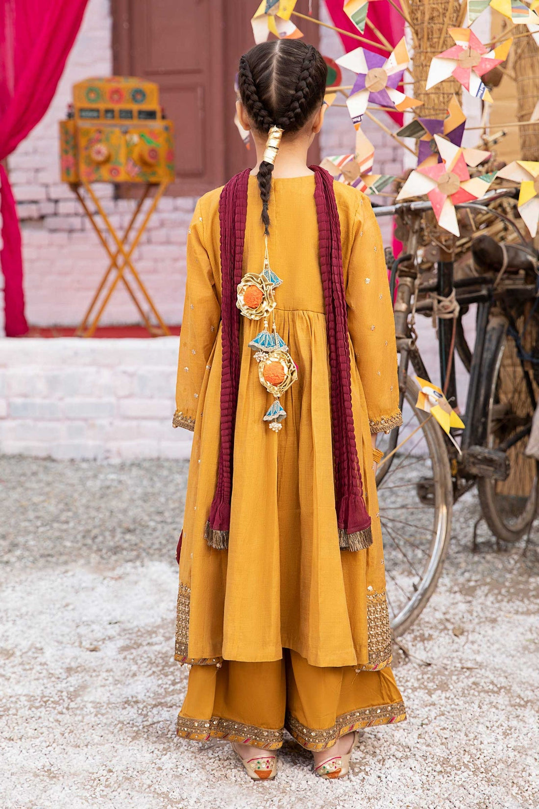 Maria B | Girls Eid Collection | MKS-EF24-33 by Designer Maria B - House of Maryam - Pakistani Designer Ethnic Wear in {{ shop.shopifyCountryName }}