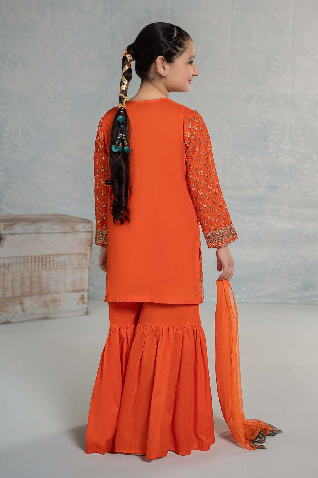 Maria B | Girls Eid Collection | MKD-EF24-09 by Designer Maria B - House of Maryam - Pakistani Designer Ethnic Wear in {{ shop.shopifyCountryName }}