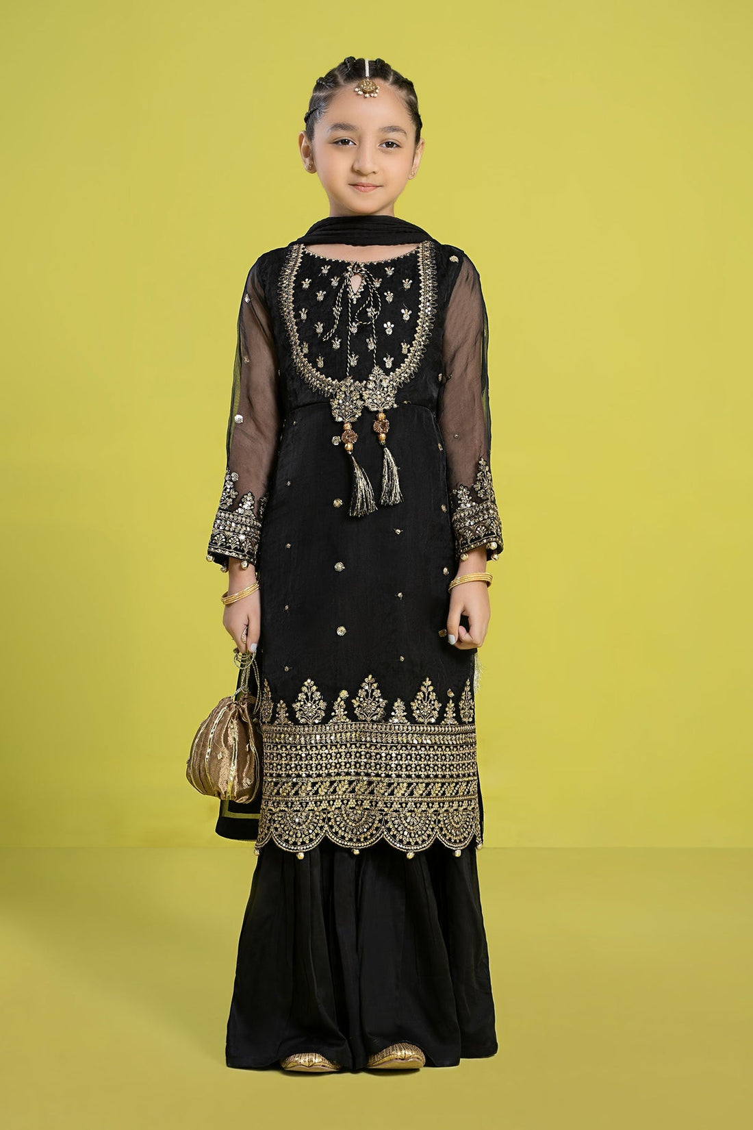 Maria B | Girls Eid Collection | MKS-EF24-37 by Designer Maria B - House of Maryam - Pakistani Designer Ethnic Wear in {{ shop.shopifyCountryName }}