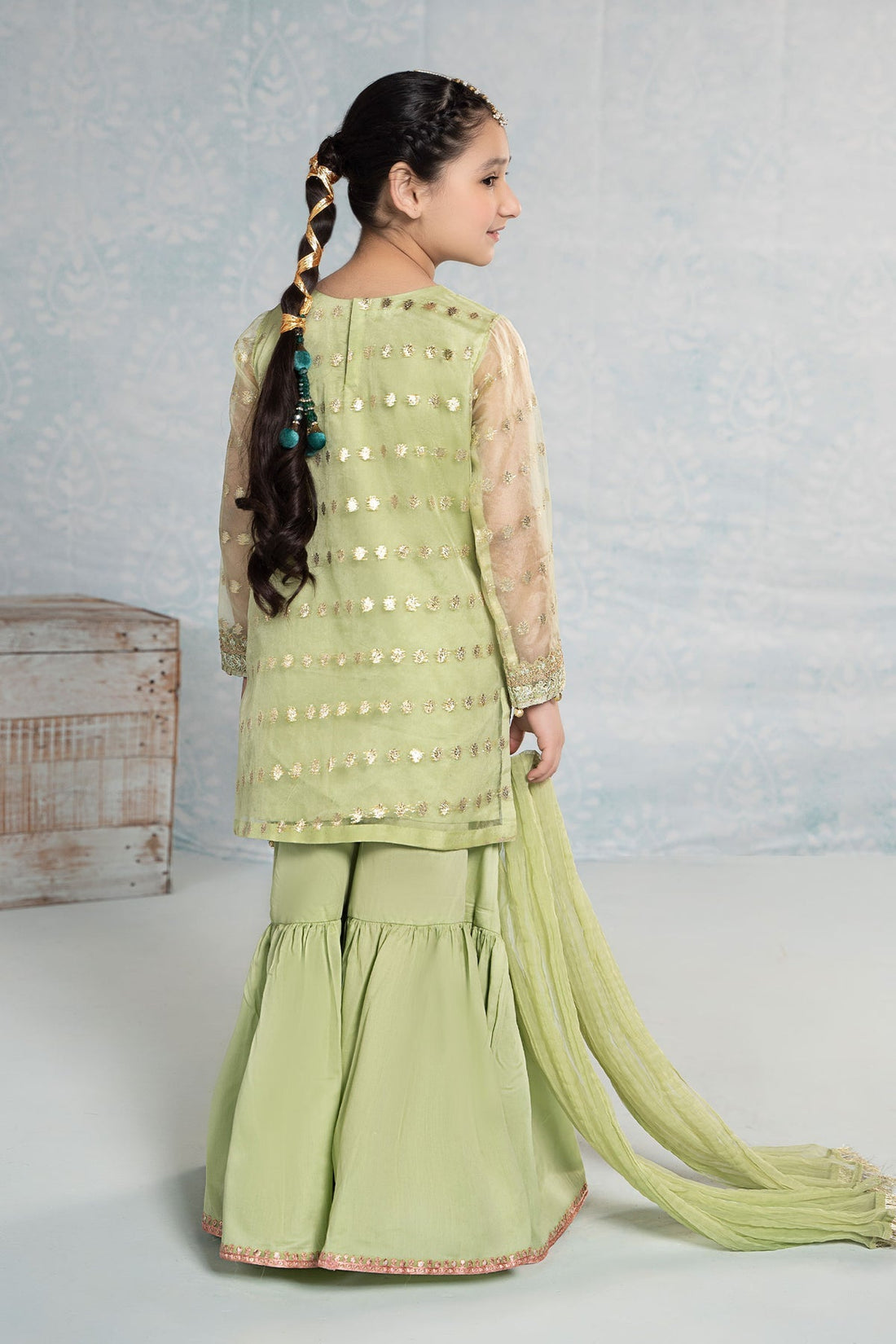 Maria B | Girls Eid Collection | MKS-EF24-45 by Designer Maria B - House of Maryam - Pakistani Designer Ethnic Wear in {{ shop.shopifyCountryName }}