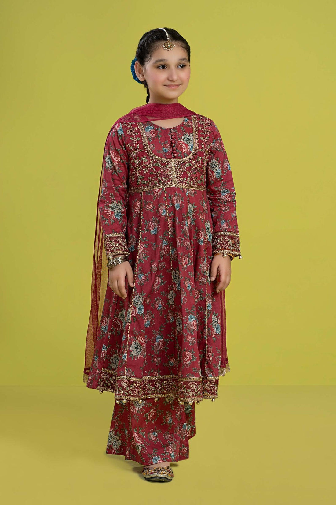 Maria B | Girls Eid Collection | MKD-EF24-32 by Designer Maria B - House of Maryam - Pakistani Designer Ethnic Wear in {{ shop.shopifyCountryName }}