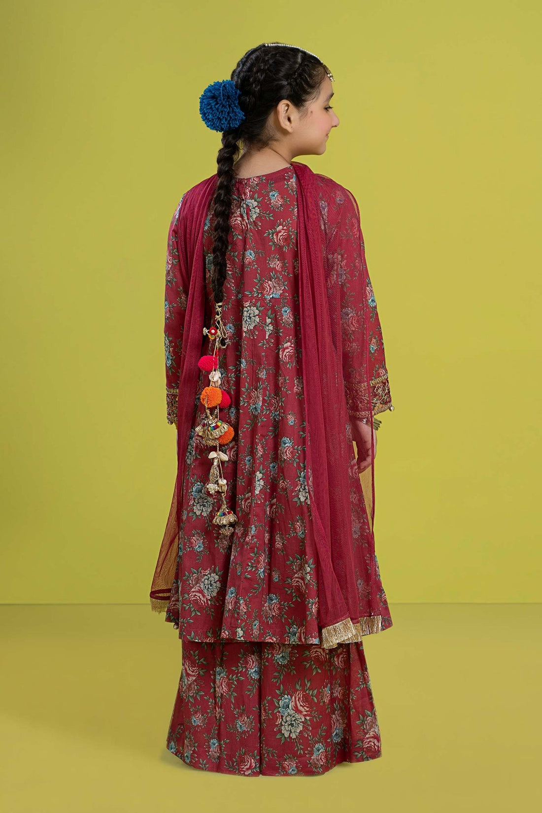 Maria B | Girls Eid Collection | MKD-EF24-32 by Designer Maria B - House of Maryam - Pakistani Designer Ethnic Wear in {{ shop.shopifyCountryName }}