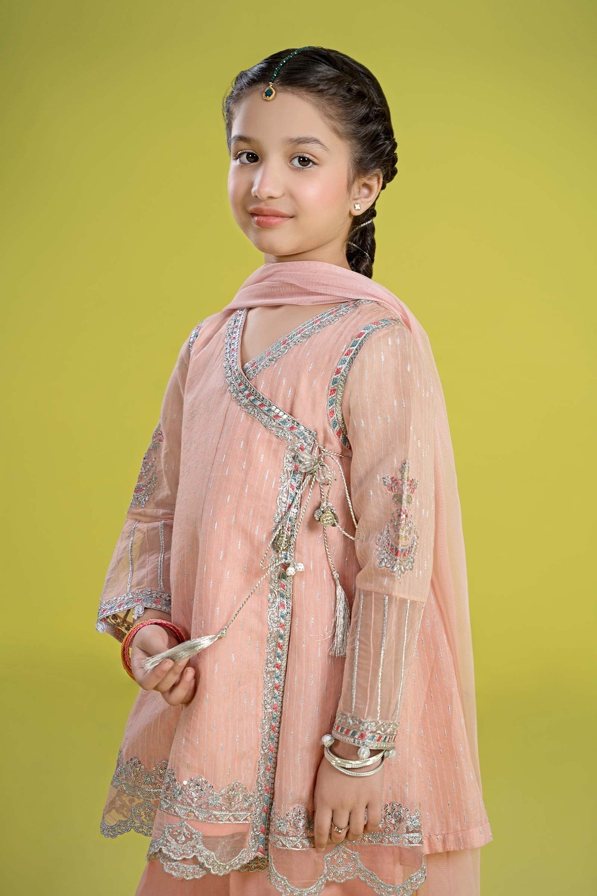 Maria B | Girls Eid Collection | MKD-EF24-19 by Designer Maria B - House of Maryam - Pakistani Designer Ethnic Wear in {{ shop.shopifyCountryName }}