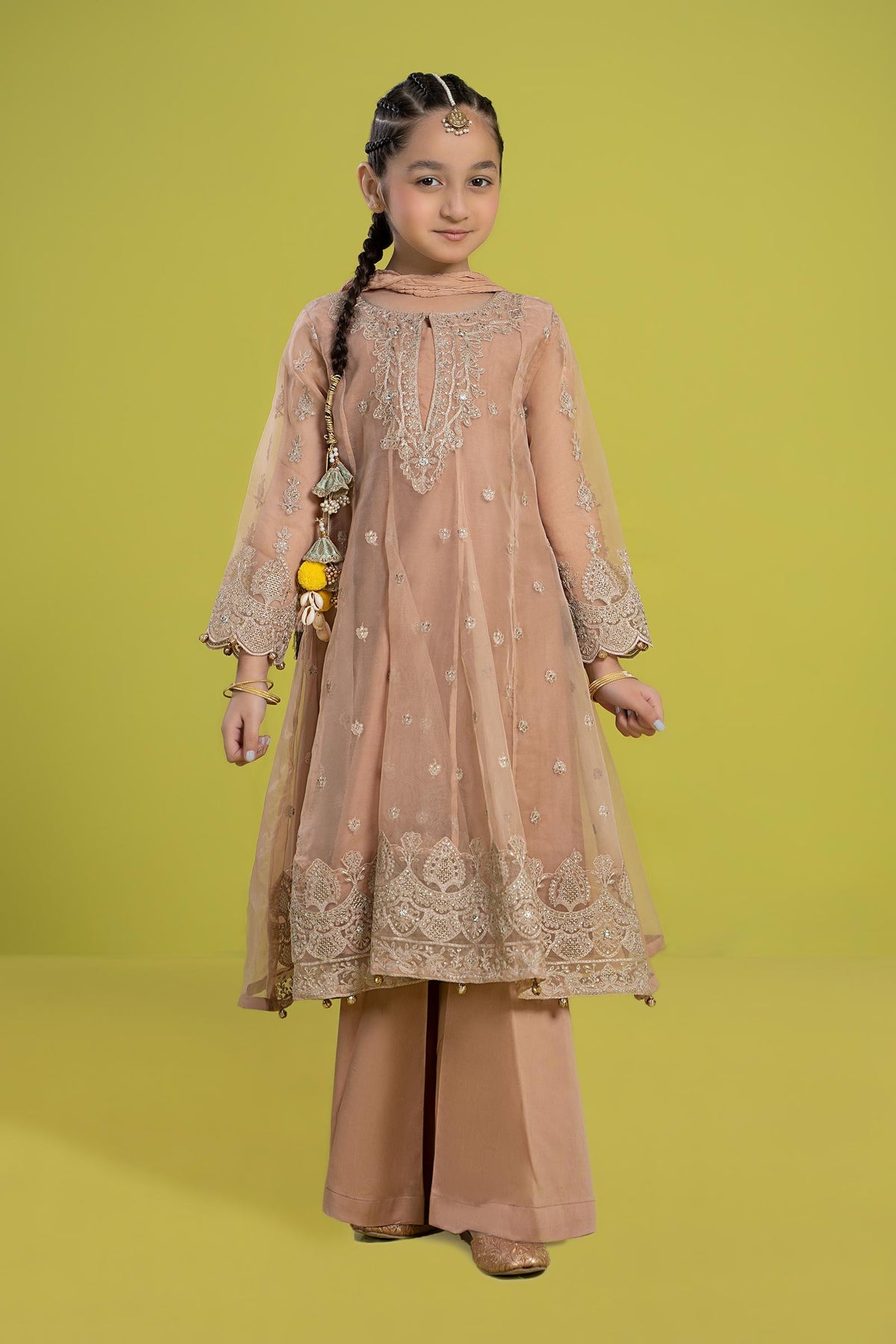 Maria B | Girls Eid Collection | MKS-EF24-05 by Designer Maria B - House of Maryam - Pakistani Designer Ethnic Wear in {{ shop.shopifyCountryName }}