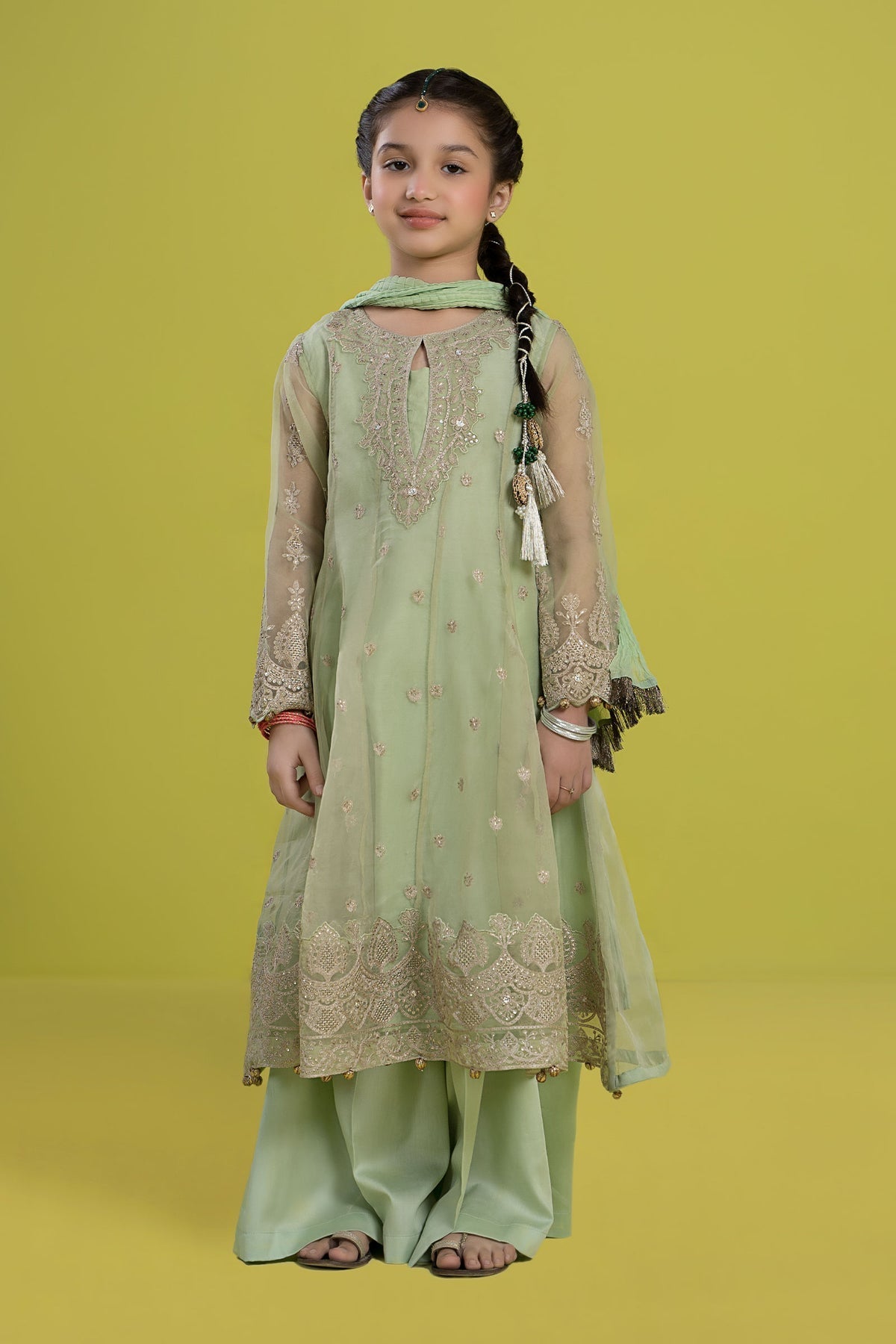 Maria B | Girls Eid Collection | MKS-EF24-05 by Designer Maria B - House of Maryam - Pakistani Designer Ethnic Wear in {{ shop.shopifyCountryName }}