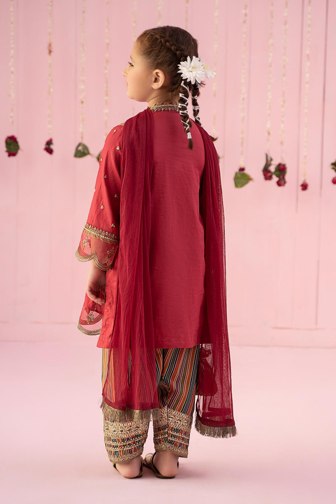 Maria B | Girls Eid Collection | MKD-EF24-05 by Designer Maria B - House of Maryam - Pakistani Designer Ethnic Wear in {{ shop.shopifyCountryName }}