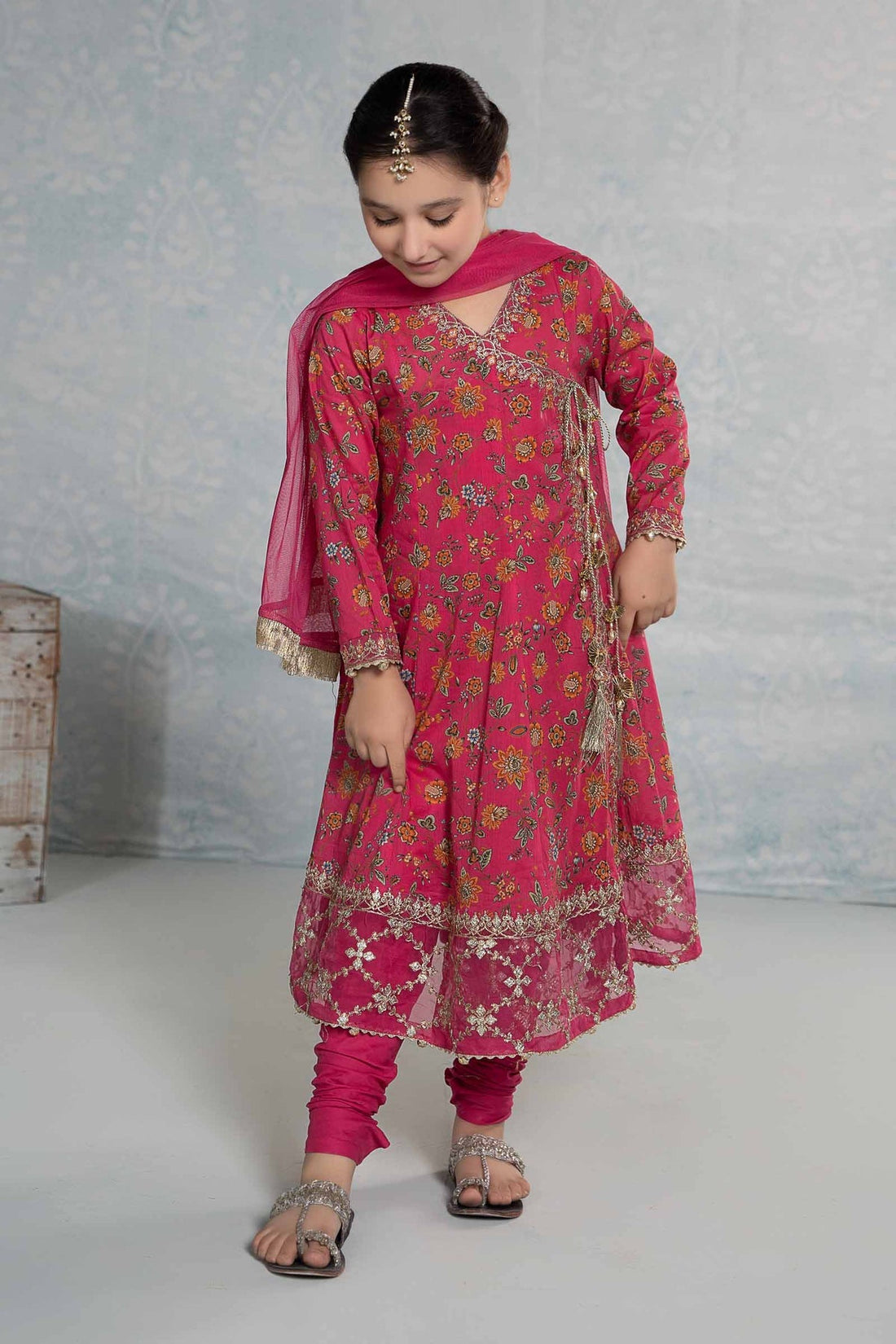 Maria B | Girls Eid Collection | MKD-EF24-28 by Designer Maria B - House of Maryam - Pakistani Designer Ethnic Wear in {{ shop.shopifyCountryName }}