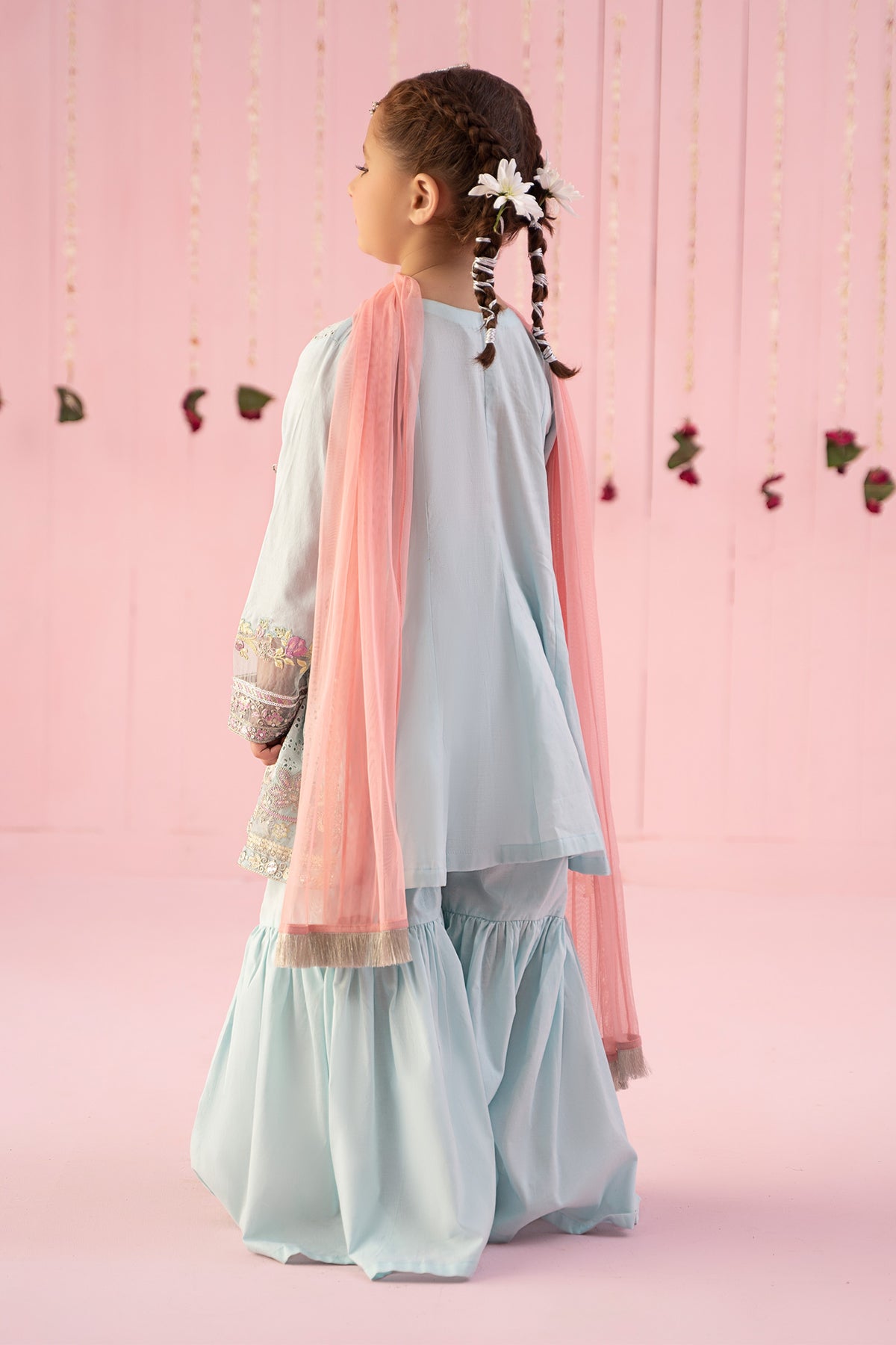 Maria B | Girls Eid Collection | MKD-EF24-07 by Designer Maria B - House of Maryam - Pakistani Designer Ethnic Wear in {{ shop.shopifyCountryName }}