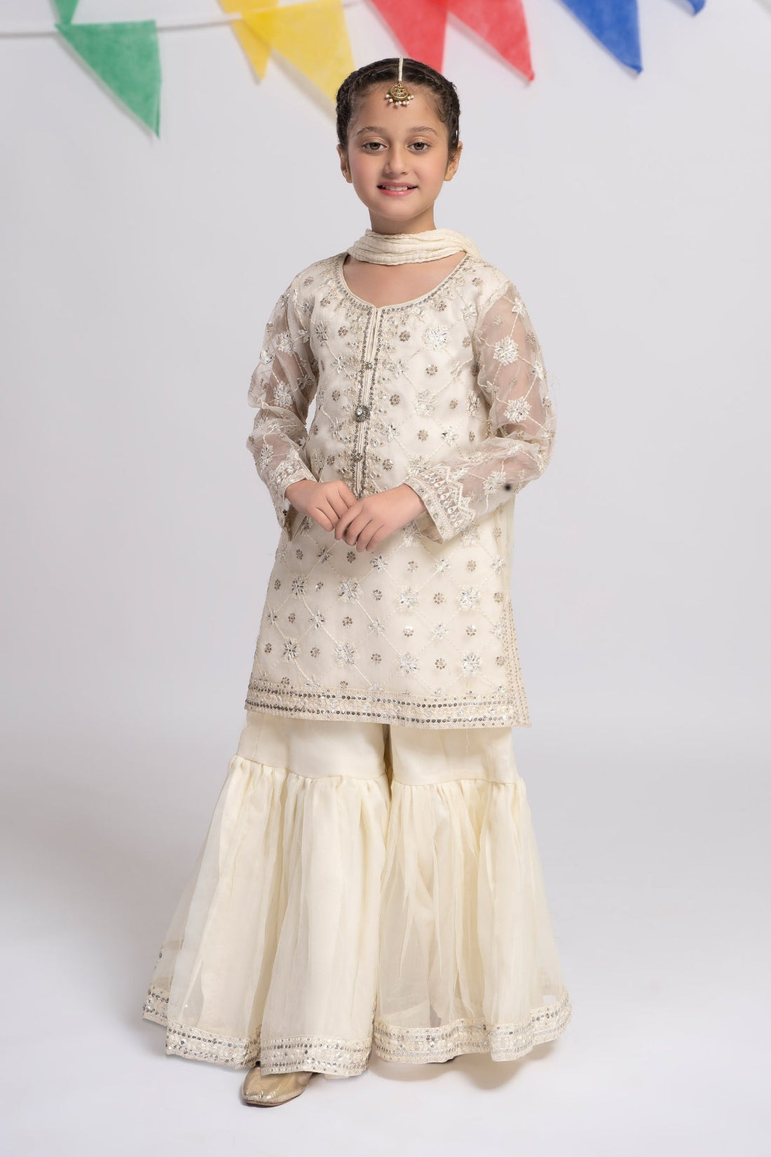 Maria B | Girls Eid Collection | MKS-EF24-11 by Designer Maria B - House of Maryam - Pakistani Designer Ethnic Wear in {{ shop.shopifyCountryName }}