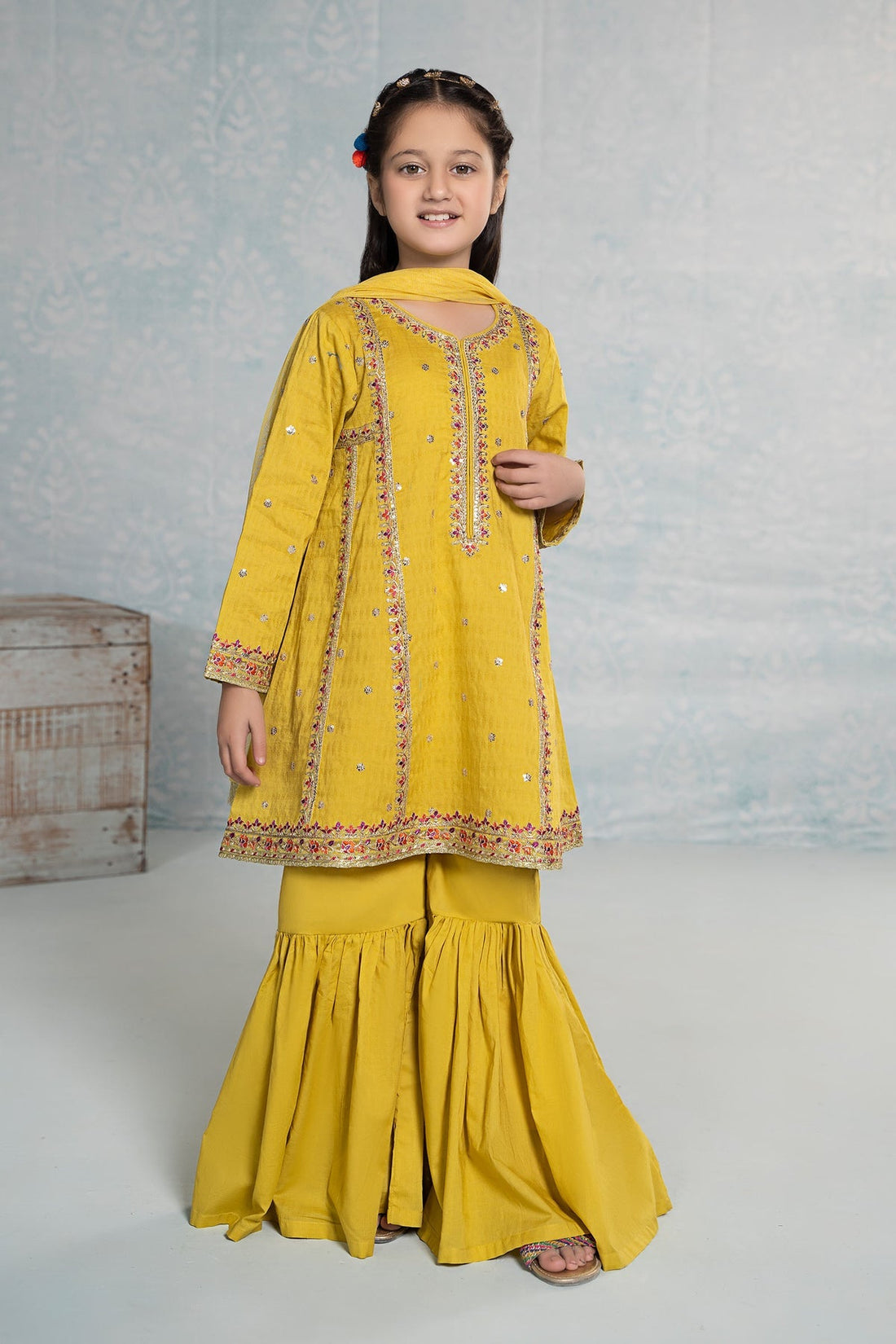 Maria B | Girls Eid Collection | MKD-EF24-10 by Designer Maria B - House of Maryam - Pakistani Designer Ethnic Wear in {{ shop.shopifyCountryName }}