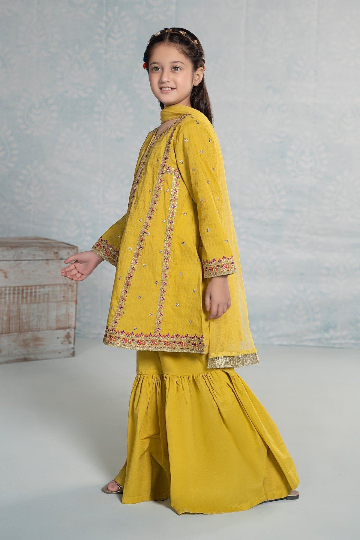 Maria B | Girls Eid Collection | MKD-EF24-10 by Designer Maria B - House of Maryam - Pakistani Designer Ethnic Wear in {{ shop.shopifyCountryName }}