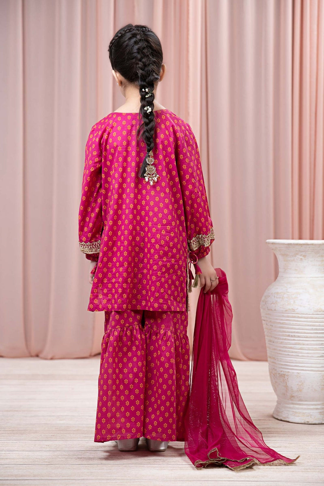 Maria B | Girls Eid Collection | MKD-EF24-15 by Designer Maria B - House of Maryam - Pakistani Designer Ethnic Wear in {{ shop.shopifyCountryName }}