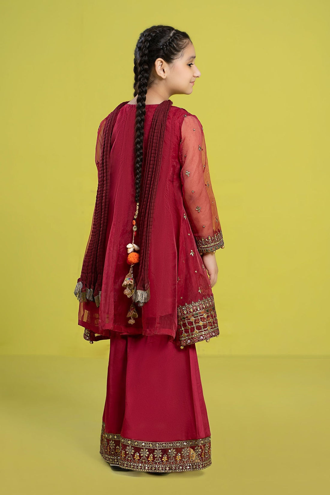 Maria B | Girls Eid Collection | MKS-EF24-16 by Designer Maria B - House of Maryam - Pakistani Designer Ethnic Wear in {{ shop.shopifyCountryName }}