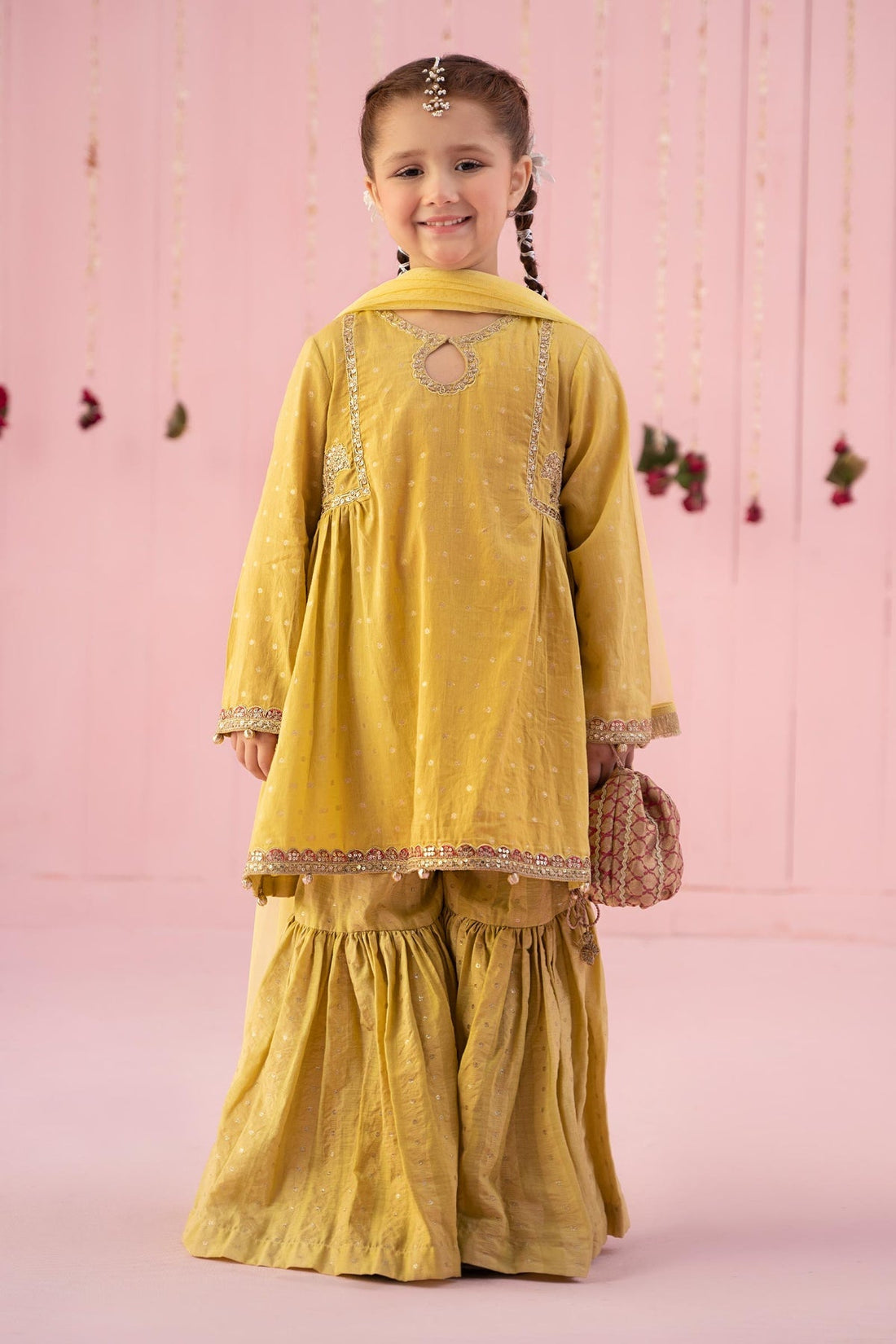 Maria B | Girls Eid Collection | MKD-EF24-16 by Designer Maria B - House of Maryam - Pakistani Designer Ethnic Wear in {{ shop.shopifyCountryName }}