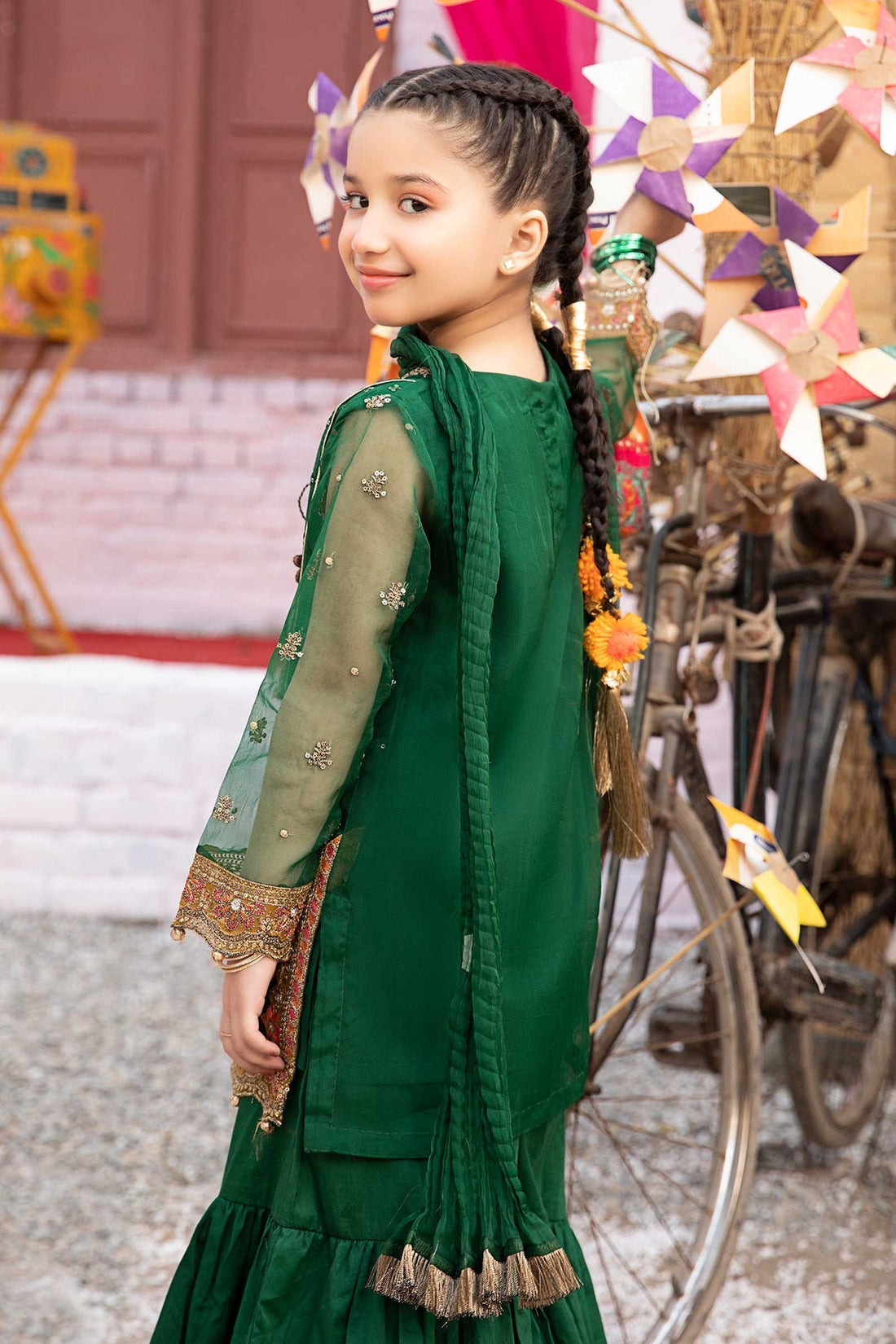 Maria B | Girls Eid Collection | MKS-EF24-21 by Designer Maria B - House of Maryam - Pakistani Designer Ethnic Wear in {{ shop.shopifyCountryName }}