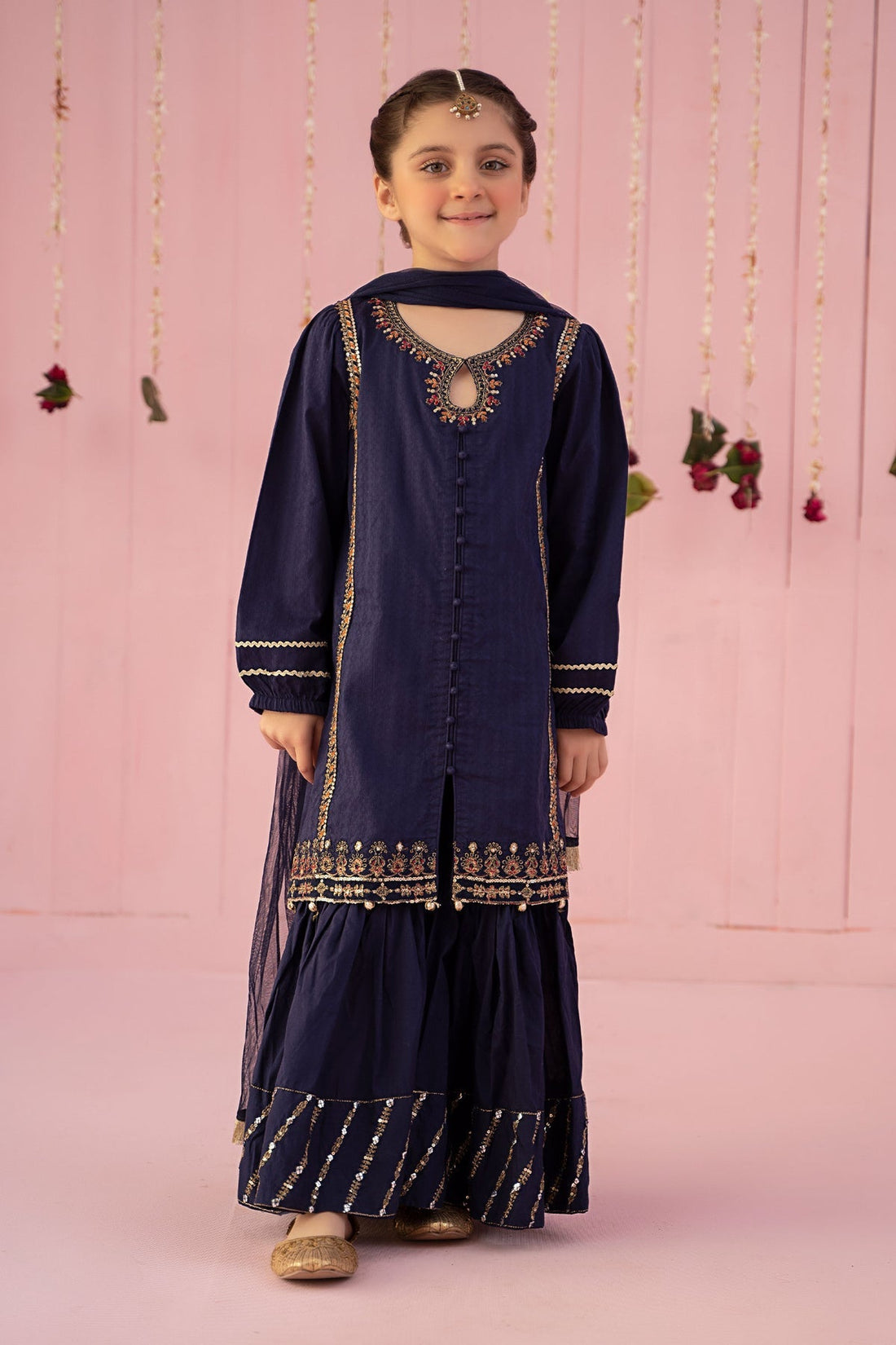 Maria B | Girls Eid Collection | MKD-EF24-20 by Designer Maria B - House of Maryam - Pakistani Designer Ethnic Wear in {{ shop.shopifyCountryName }}