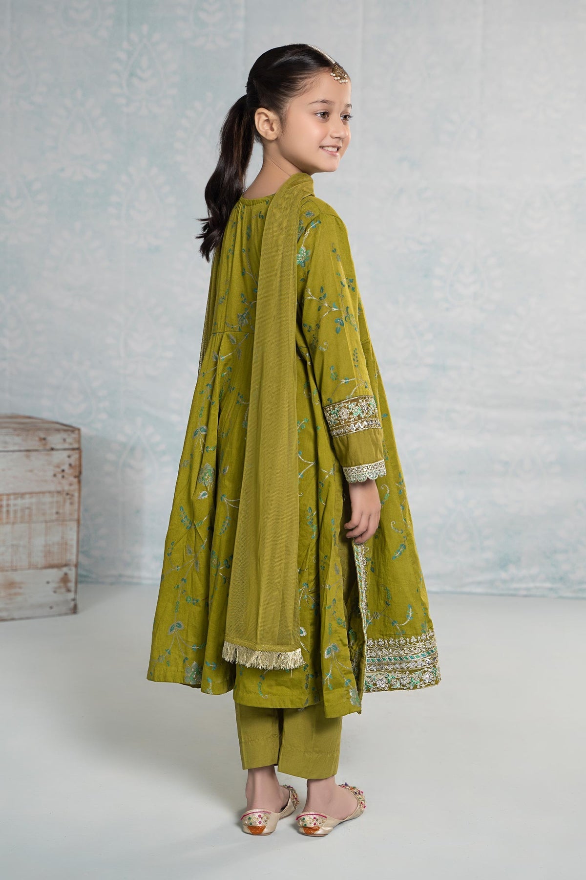 Maria B | Girls Eid Collection | MKD-EF24-23 by Designer Maria B - House of Maryam - Pakistani Designer Ethnic Wear in {{ shop.shopifyCountryName }}