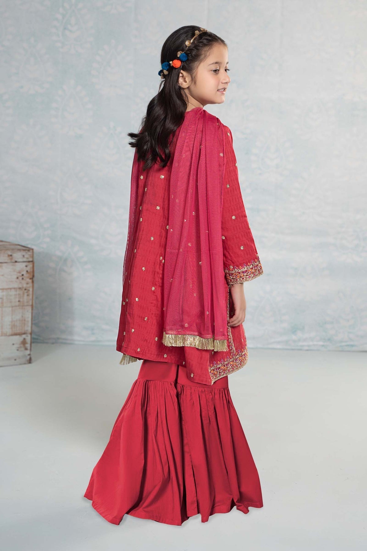 Maria B | Girls Eid Collection | MKD-EF24-10 by Designer Maria B - House of Maryam - Pakistani Designer Ethnic Wear in {{ shop.shopifyCountryName }}